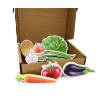 Carregar imagem no visualizador da galeria, Magnéticos, legumes - No Word Books