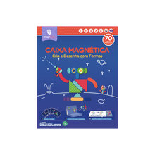 Carregar imagem no visualizador da galeria, Caixa Magnética Cria e Desenha com Formas