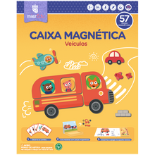 Carregar imagem no visualizador da galeria, Caixa Magnética Cria e Desenha Veículos