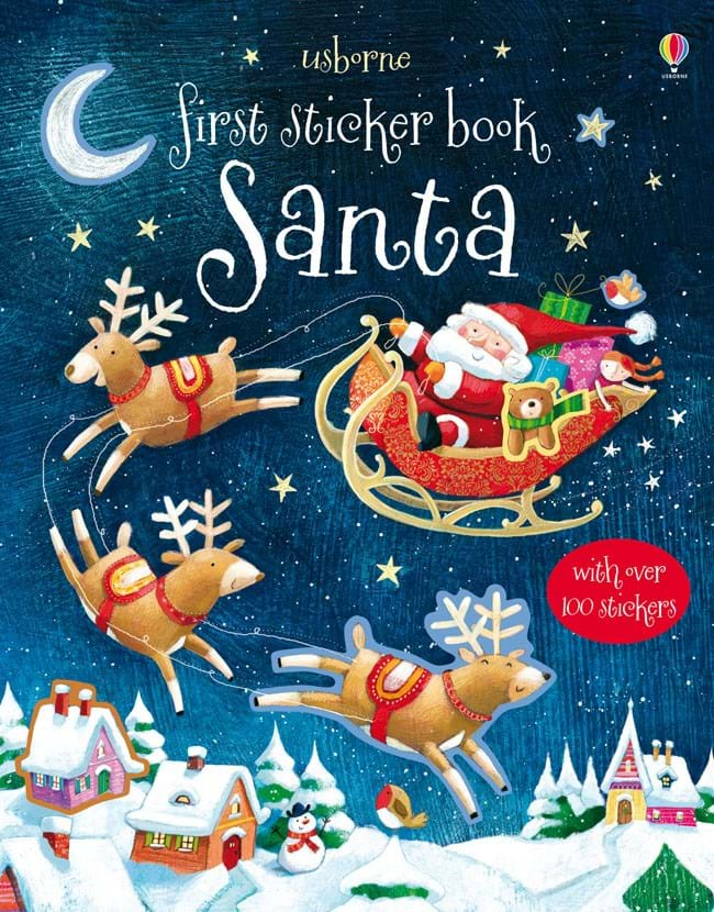 Santa First Sticker Book