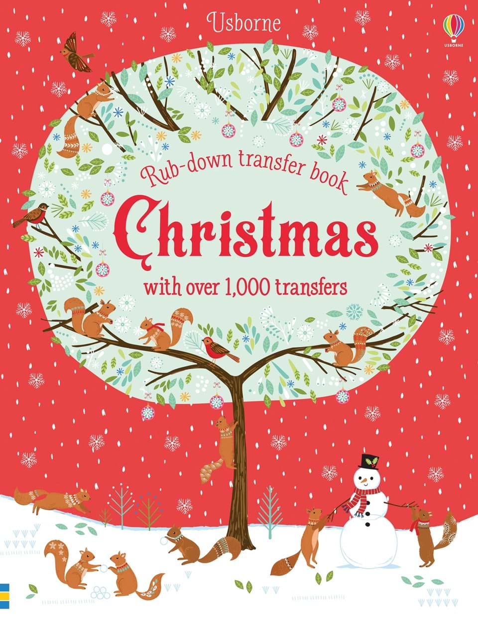 Christmas Rub-Down Transfer Book