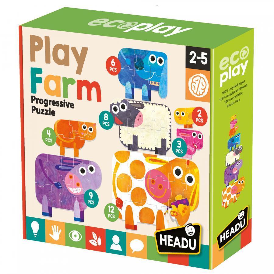 Play Farm Progressive Puzzle