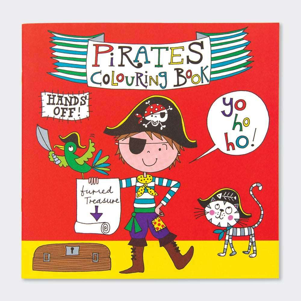 Livro para Colorir - Piratas