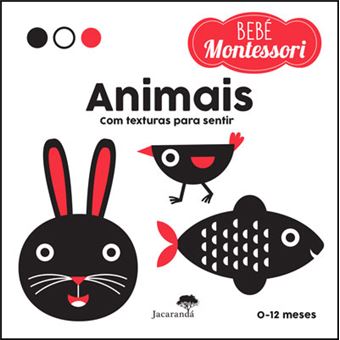 Animais, com texturas para sentir