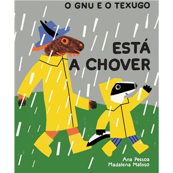 O Gnu e o Texugo: está a chover